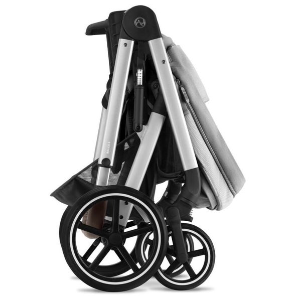 Купити Прогулянкова коляска Cybex Balios S Lux Silver Lava Grey 18 499 грн недорого, дешево
